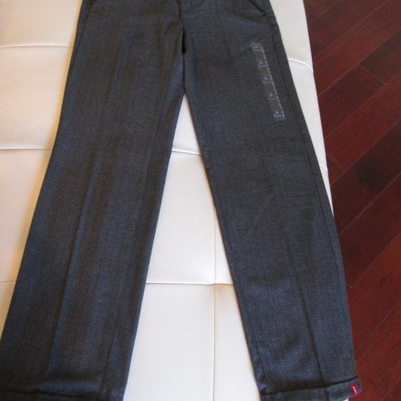NWT - Gray pinstripe pants, EDC by Esprit - Sz 6 - Picture 1 of 7